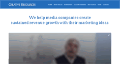 Desktop Screenshot of creativeresourcesgroup.com